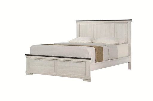 Crown Mark Furniture Leighton King Panel Bed in White B8180-K image
