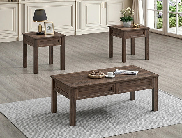 Lorraine 3-PK Cocktail Set Brown