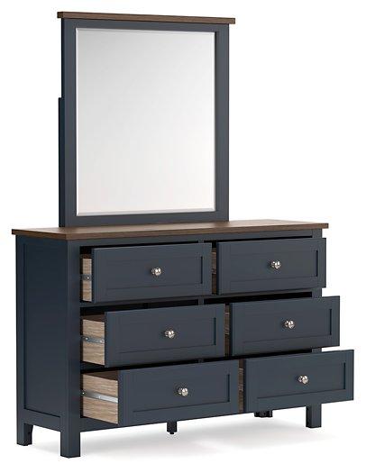 Landocken Dresser and Mirror