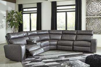 Samperstone Power Reclining Sectional