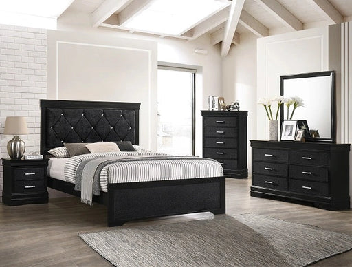 AMALIA BEDROOM MIRROR BLACK image