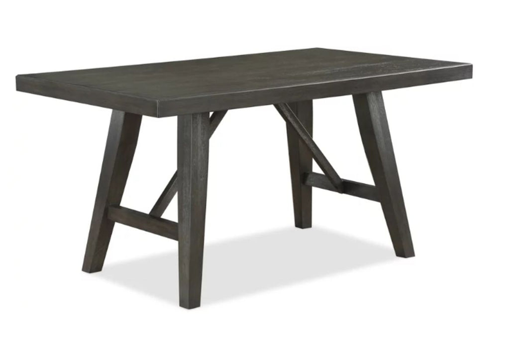 Crown Mark Furniture Rufus Counter Height Table in Dark Gray image